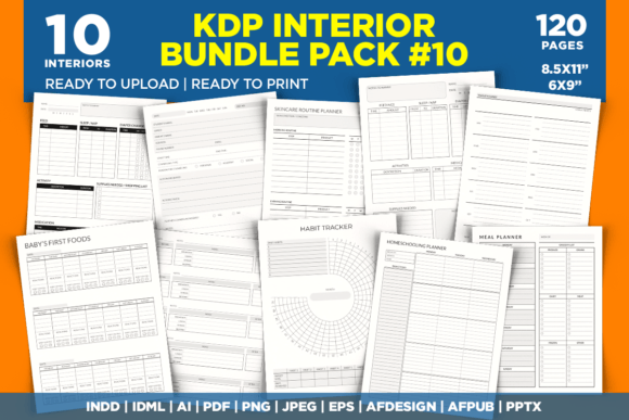 Download KDP Interior Bundle Pack #10 - Premium Resources