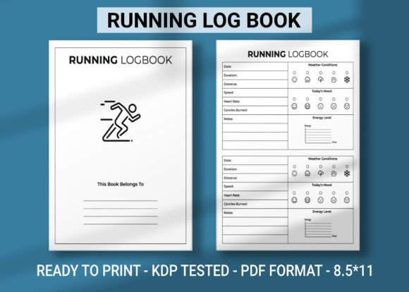 Download Running Log Book KDP Interior - Running log book Collection