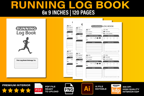 Download Running Log Book Interior - Premium Resources