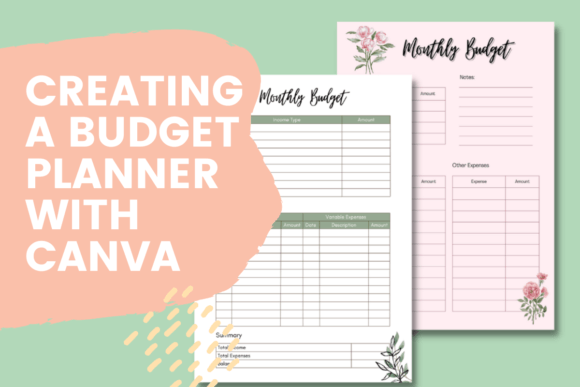 Download Creating a Budget Planner with Canva - Budget planner Collection