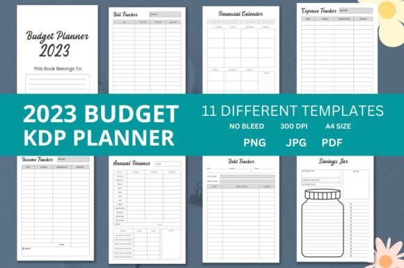 Download 2023 Budget Planner for KDP Interiors - Budget planner Collection